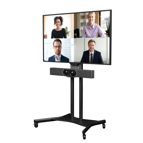 Yealink VCS-TVMount2 Montaggio a muro Nero - Disponibile in 6-7 giorni lavorativi