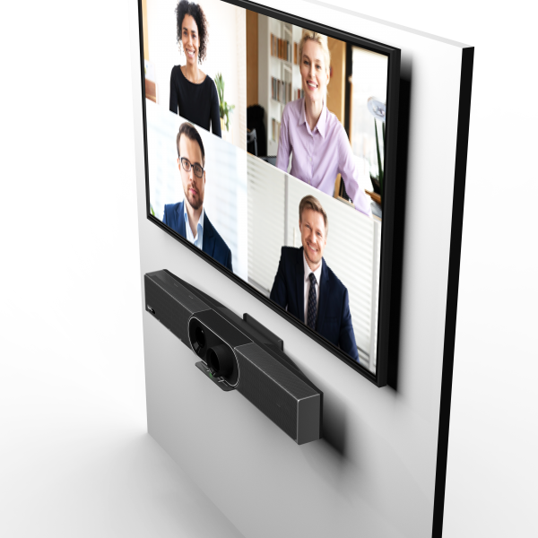 Yealink VCS-TVMount2 Montaggio a muro Nero - Disponibile in 6-7 giorni lavorativi