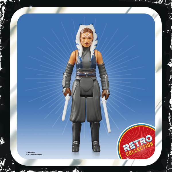 HASBRO STAR WARS RETRO FIGURE - AHSOKA TANO - Disponibile in 2/3 giorni lavorativi