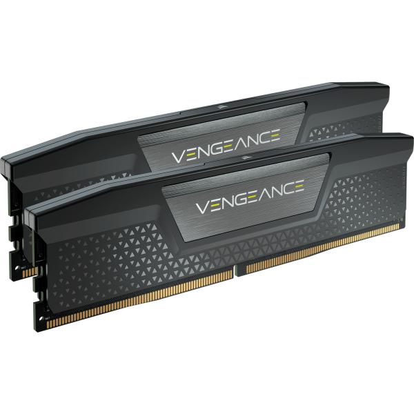 CORSAIR RAM VENGEANCE DDR5 64GB 2X32GB DDR5 5200 PC5-41600 C40 1.25V DESKTOP MEMORY - BLACK - Disponibile in 3-4 giorni lavorativi