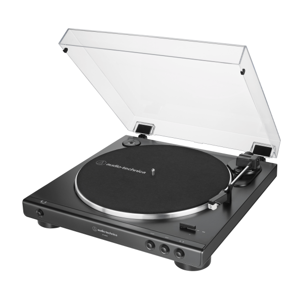 Audio-Technica AT-LP60X Giradischi con Trasmissione a Cinghia Nero Completamente Automatico - Disponibile in 3-4 giorni lavorativi