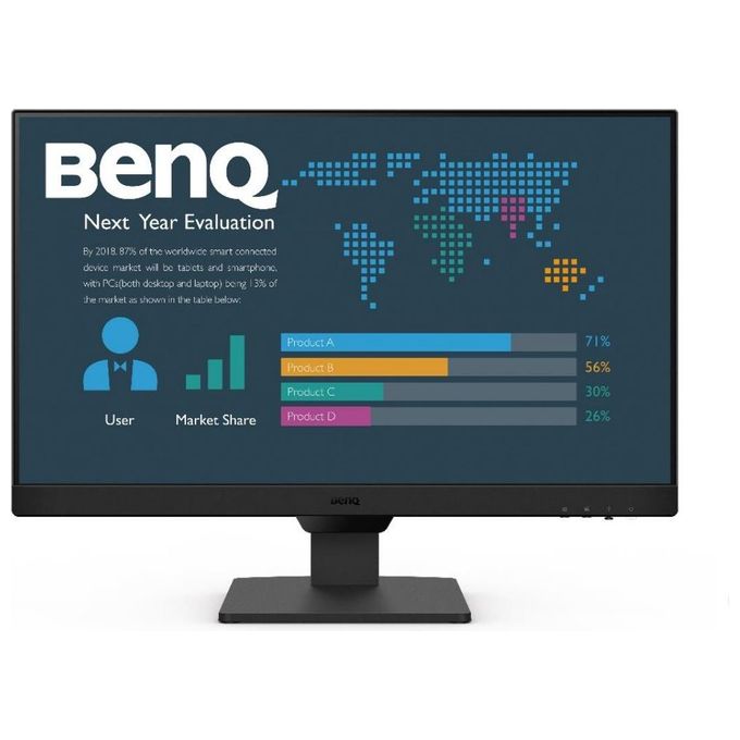 BenQ 9H.LM5LJ.LBE Monitor PC 23.8'' 1920x1080 Pixel Full HD Nero - Disponibile in 3-4 giorni lavorativi