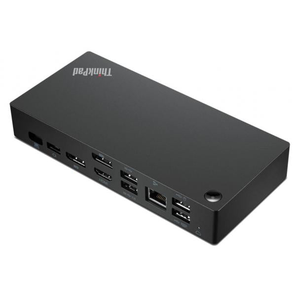 Lenovo ThinkPad Universal USB-C Smart Dock Cablato USB 3.2 Gen 1 (3.1 Gen 1) Type-A + Type-C Nero - Disponibile in 6-7 giorni lavorativi