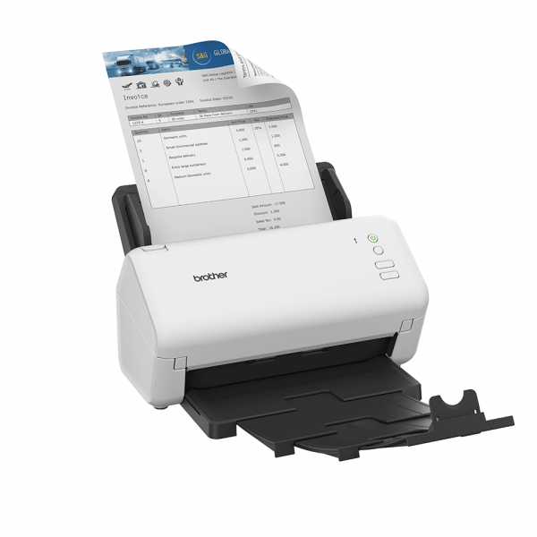 Brother ADS-4100 Scanner ADF 600 x 600 DPI A4 Nero, Bianco - Disponibile in 6-7 giorni lavorativi