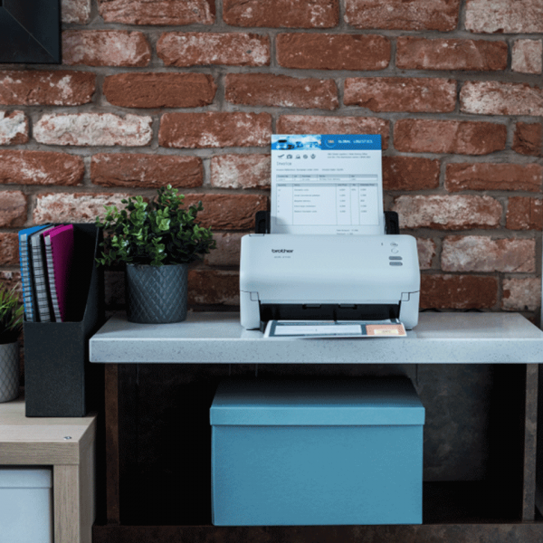 Brother ADS-4100 Scanner ADF 600 x 600 DPI A4 Nero, Bianco - Disponibile in 6-7 giorni lavorativi