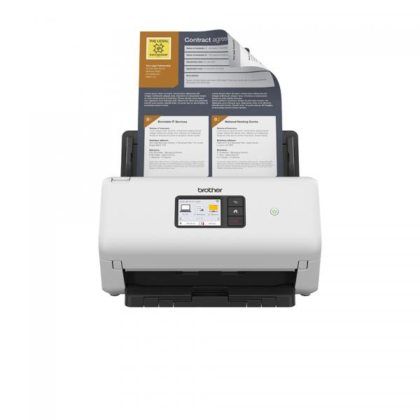 Brother ADS-4500W Scanner ADF 600 x 600 DPI A4 Nero, Bianco - Disponibile in 6-7 giorni lavorativi