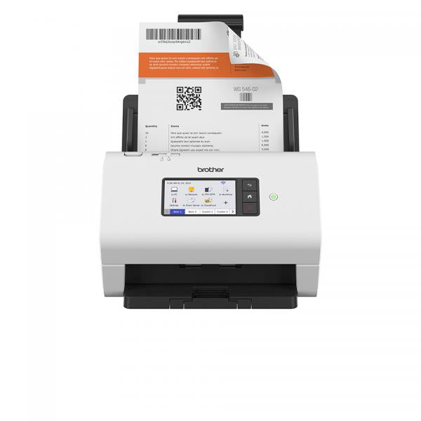 Brother ADS-4900W Scanner ADF 600 x 600 DPI A4 Nero, Bianco - Disponibile in 6-7 giorni lavorativi