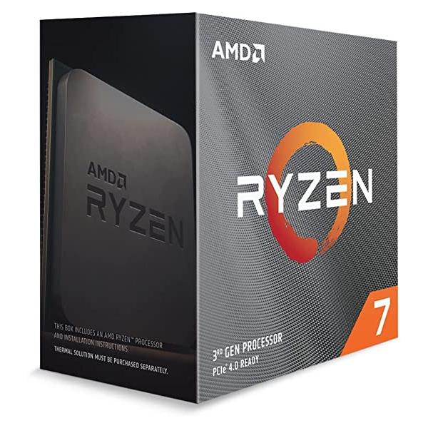 CPU AMD RYZEN 7 5700X 3.4GHz 8 CORE CACHE 36MB SKT AM4 65W BOX NO VENTOLA - Disponibile in 3-4 giorni lavorativi Amd
