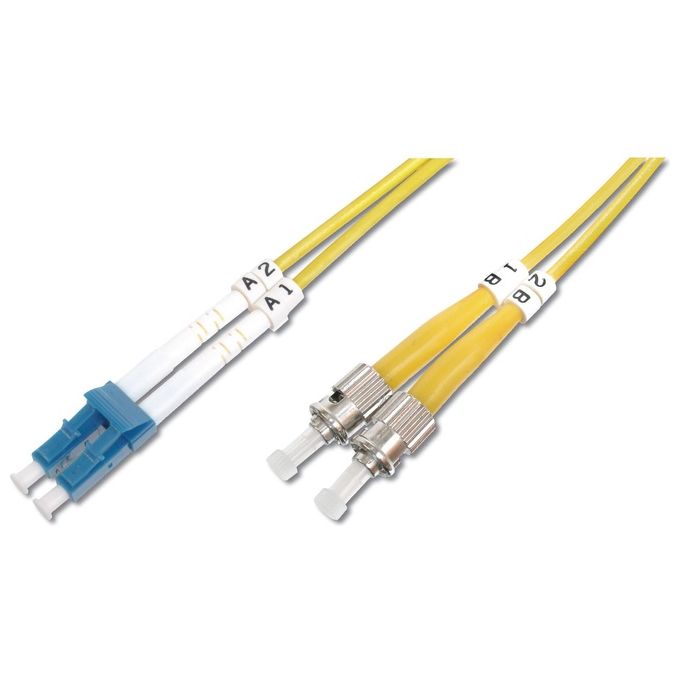 Digitus cavo fibra ottica lc st 9-125 singlemode mt 3 - Disponibile in 3-4 giorni lavorativi