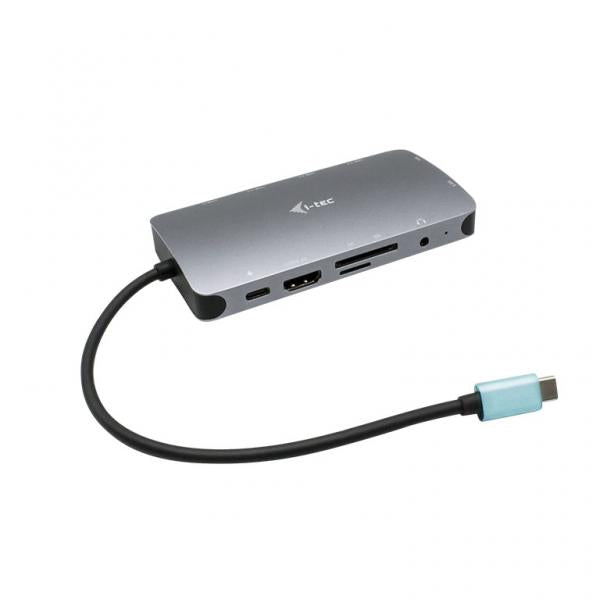 I-Tec USB-C Metal Nano Dock HDMI-VGA with LAN Charger 112W - Disponibile in 3-4 giorni lavorativi