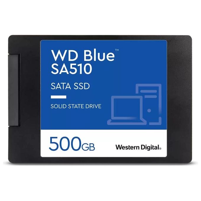 Western Digital Blue SA510 Ssd 2.5'' 500Gb Serial ATA III - Disponibile in 3-4 giorni lavorativi