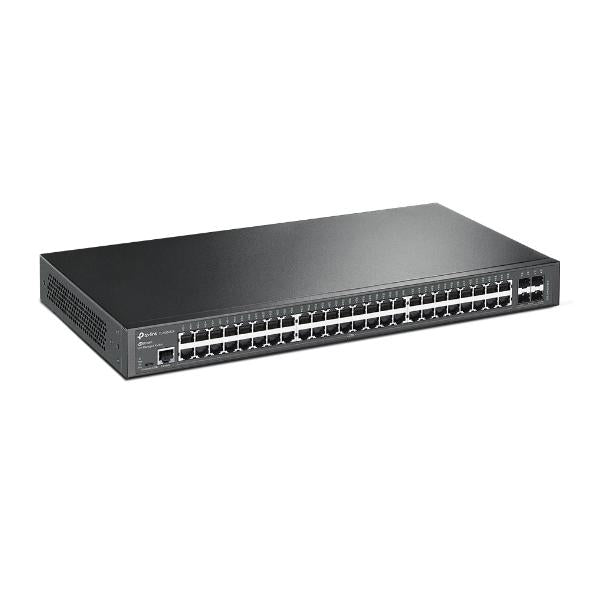 TP-Link TL-SG3452X switch di rete Gestito L2+ 1U Nero - Disponibile in 6-7 giorni lavorativi