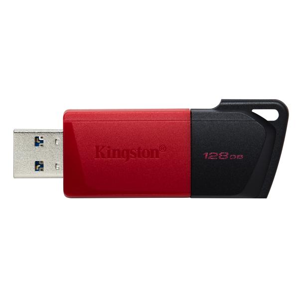 KINGSTON DATA TRAVELER EXODIA M CHIAVETTA USB 3.2 128GB NERO ROSSO - Disponibile in 3-4 giorni lavorativi