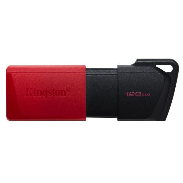 KINGSTON DATA TRAVELER EXODIA M CHIAVETTA USB 3.2 128GB NERO ROSSO - Disponibile in 3-4 giorni lavorativi