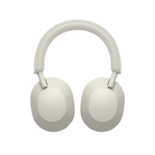 Sony WH-1000XM5 Cuffie Wireless con Noise Cancelling - Batteria fino a 30 ore - Around-ear - Con Alexa e Google Assistant - Con microfono integrato per telefonate - Argento - Disponibile in 6-7 giorni lavorativi