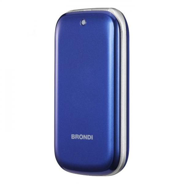 CELLULARE BRONDI STONE+ 2.4" DUAL SIM BLUE ITALIA SENIOR PHONE - Disponibile in 3-4 giorni lavorativi