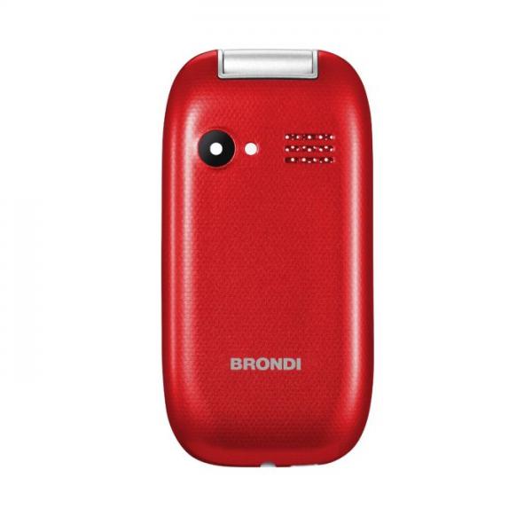 CELLULARE BRONDI WINDOW+ RED 1.77" DUAL SIM SENIOR PHONE - Disponibile in 3-4 giorni lavorativi