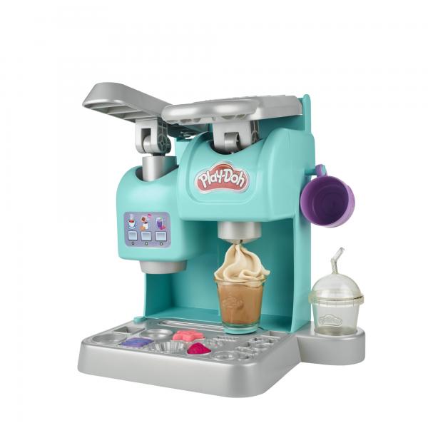La Caffetteria Super Colorata di Play-Doh, playset con 20 accessori e 8 vasetti di pasta modellabile atossica, per bambini dai 3 anni in su - Disponibile in 3-4 giorni lavorativi