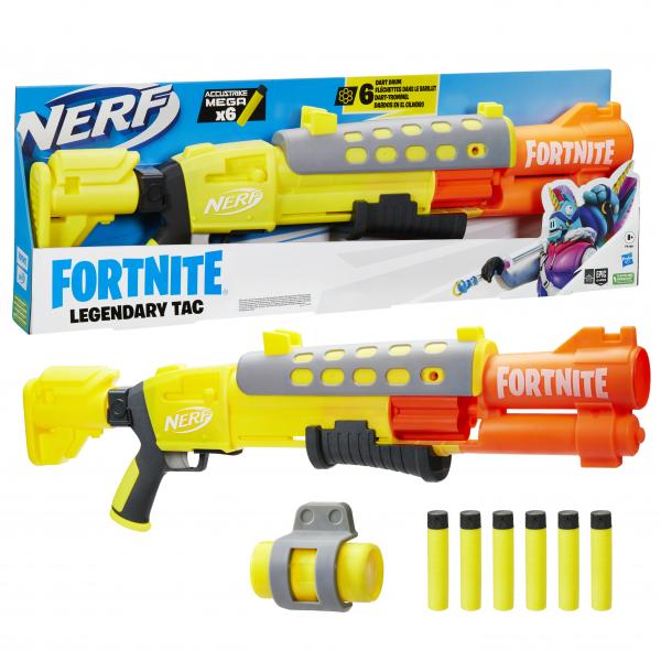 HASBRO NERF FORTNITE LEGENDARY TAC - Disponibile in 2/3 giorni lavorativi