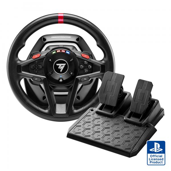 THRUSTMASTER T128 VOLANTE FORCE FEEDBACK CON PEDALI MAGNETICI Tecnologia HYBRID DRIVE PLAYSTATION 5 PLAYSTATION 4 /PC BLACK Accessori - Disponibile in 3-4 giorni lavorativi