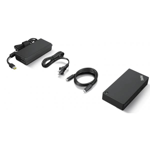 Lenovo 40B20135DK replicatore di porte e docking station per notebook Cablato USB 3.2 Gen 1 (3.1 Gen 1) Type-C Nero - Disponibile in 6-7 giorni lavorativi