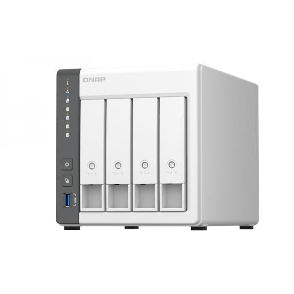 QNAP NAS TOWER 4BAY ARM 4CORE 2.0GHz 2XSATA 6GB/S 3.5"/2.5" 4GB RAM 1X2.5GBE 1X1GBE, 2XUSB2.0 1XUSB3 - Disponibile in 3-4 giorni lavorativi Qnap
