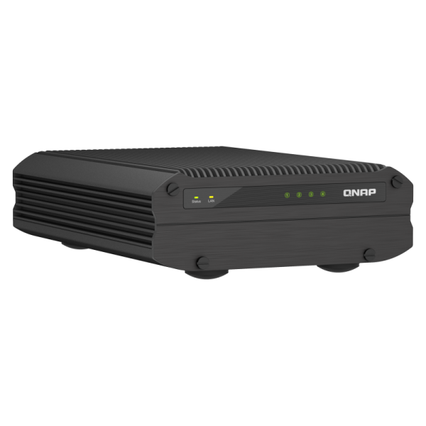QNAP TS-I410X NAS Tower Collegamento ethernet LAN Nero x6425E - Disponibile in 6-7 giorni lavorativi