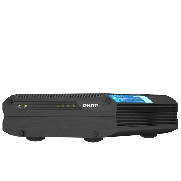 QNAP TS-I410X NAS Tower Collegamento ethernet LAN Nero x6425E - Disponibile in 6-7 giorni lavorativi