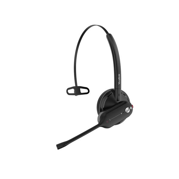Yealink WH63 Portable UC Auricolare Wireless A clip, A Padiglione, Passanuca Ufficio Base di ricarica Nero - Disponibile in 6-7 giorni lavorativi
