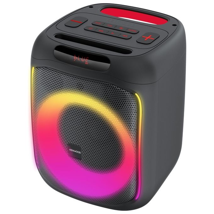 Kenwood AS-P200BT Altoparlante Portatile 50W Bluetooth TWS Nero - Disponibile in 3-4 giorni lavorativi
