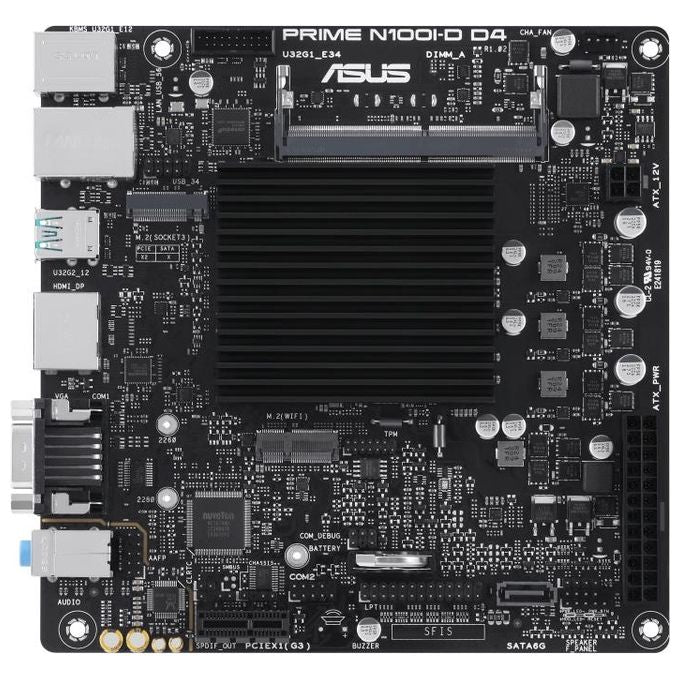 Asus PRIME N100I-D D4 NA (CPU integrato) mini ITX - Disponibile in 3-4 giorni lavorativi