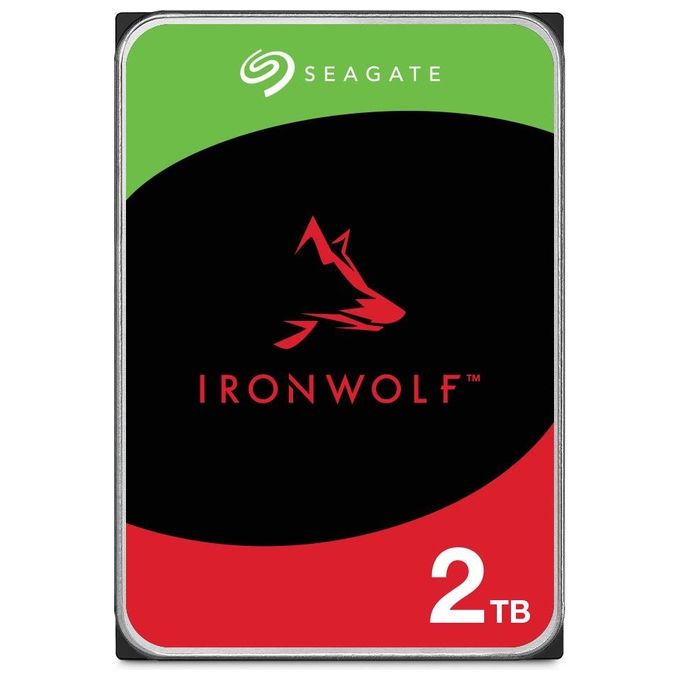 Seagate IronWolf ST2000VN003 Disco Rigido Interno 3.5'' 2000Gb Serial ATA III - Disponibile in 3-4 giorni lavorativi