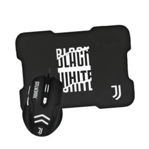 Techmade Kit Mouse USB + Tappetino Gaming Juventus - Disponibile in 2-3 giorni lavorativi
