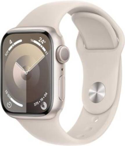 Apple Watch Serie 9 41mm Aluminium StarLight Sport Band StarLight M/L MR8U3QC/A - Disponibile in 2-3 giorni lavorativi