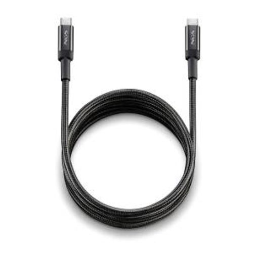NGS Cavo Usb-C a Type-C Ricarica Rapida 100w 2m Nero - Disponibile in 2-3 giorni lavorativi