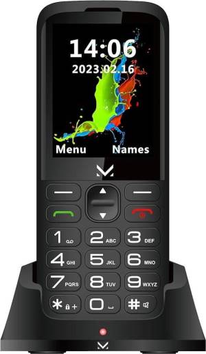Majestic TLF Sileno 29 SeniorPhone 2.8" DS Black - Disponibile in 2-3 giorni lavorativi