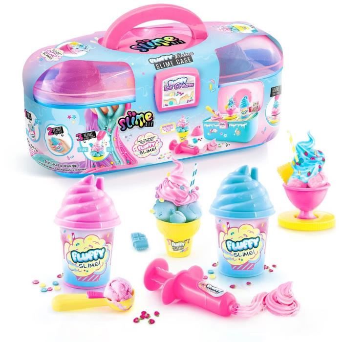 Canal Toys- Slime Fluffy Case - Crea il tuo Fluffy Slime fai-da-te e conserva i tuoi shaker nella tua vanità - dai 6 anni - SSC206 - Disponibile in 3-4 giorni lavorativi