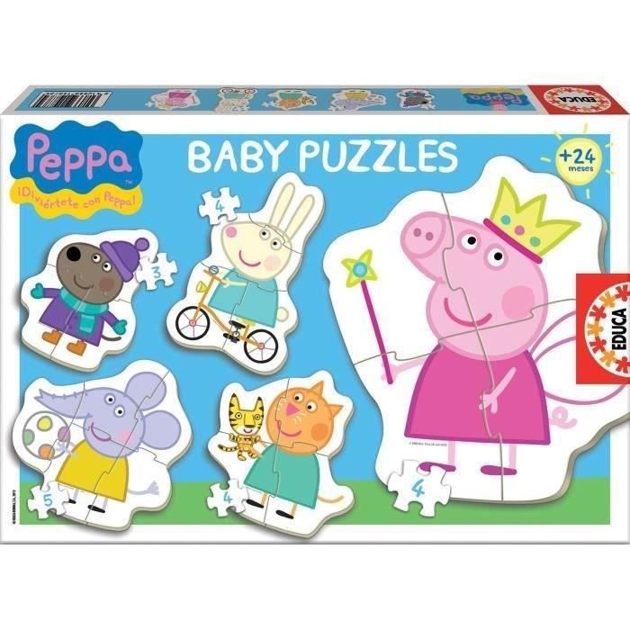 PEPPA PIG Puzzle Baby Peppa Pig - 24 pezzi - Disponibile in 3-4 giorni lavorativi