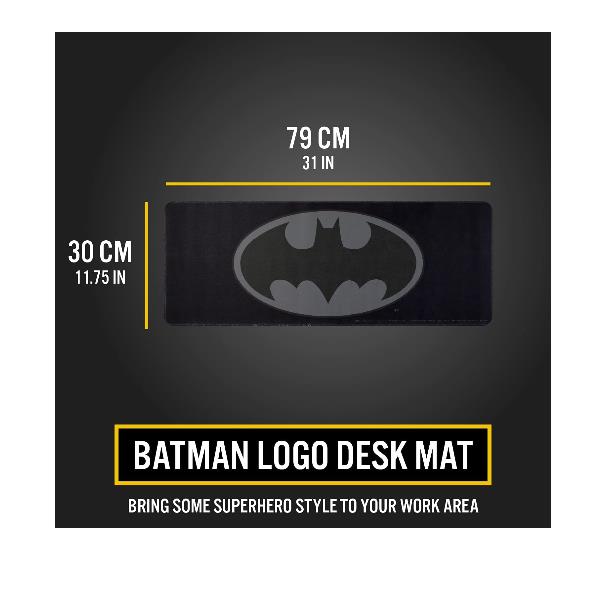Paladone Tappetino Mouse Gaming Large Batman Logo 30x80 - Disponibile in 2-3 giorni lavorativi