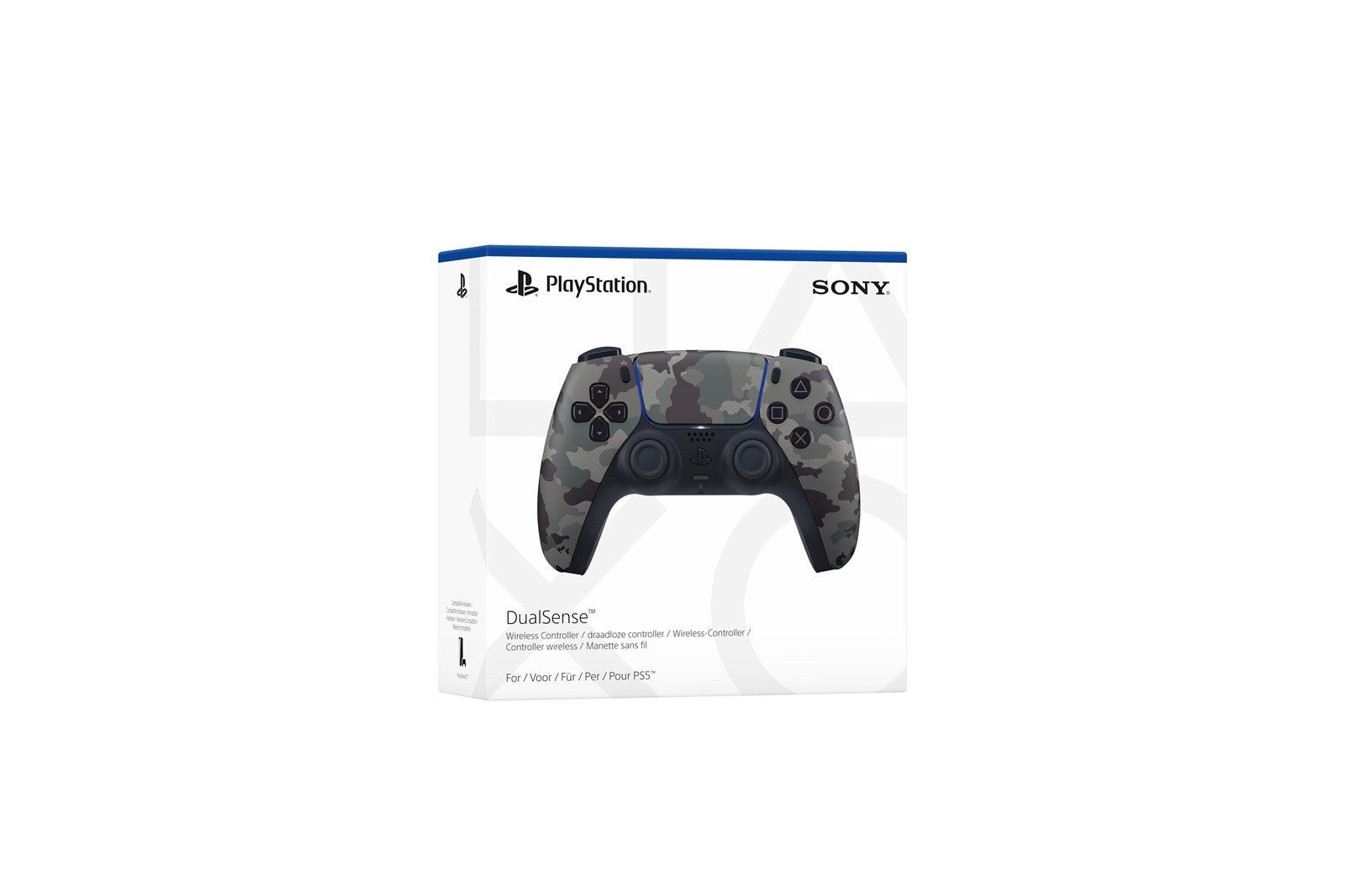 PS5 SONY PlayStation 5 Controller Wireless DualSense Grey Camo - Disponibile in 2/3 giorni lavorativi