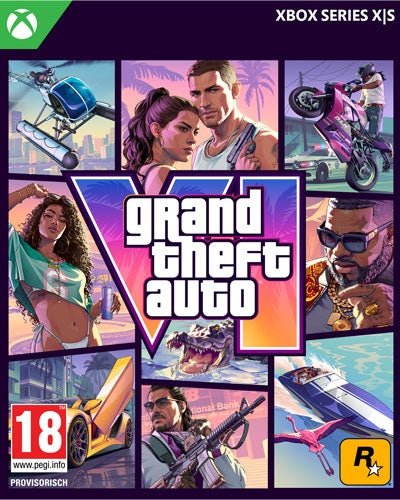 Xbox Series GTA VI Grand Theft Auto VI - Data di uscita: 19-11-2026