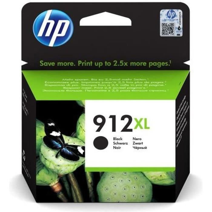 Carrello HP 912XL 3YL84AE. Inchiostro originale nero ad alta capacità - HP OfficeJet Pro 8022/8023/8024/8025 - Disponibile in 3-4 giorni lavorativi