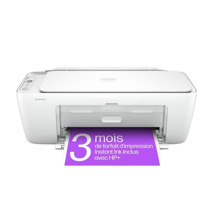 Stampante All-in-One a getto d'inchiostro a colori HP DeskJet 2810e - 3 mesi di inchiostro istantaneo inclusi con HP+ - Disponibile in 3-4 giorni lavorativi