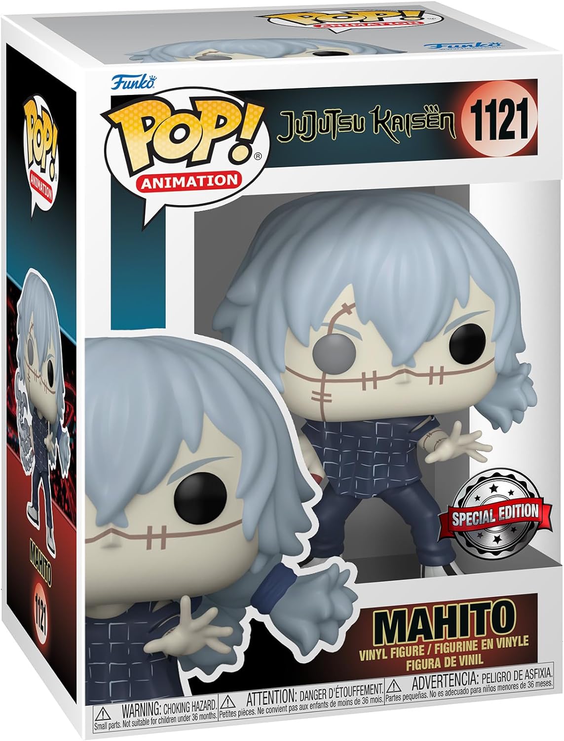 Funko Pop! Jujutsu Kaisen - 1121 Mahito 9 cm Exclusive - Disponibilità immediata FUNKO