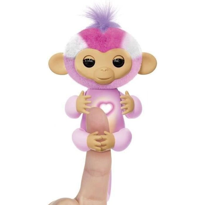 LANSAY- HARMONY - Piccola scimmietta interattiva - FINGERLINGS - figurina - Disponibile in 3-4 giorni lavorativi