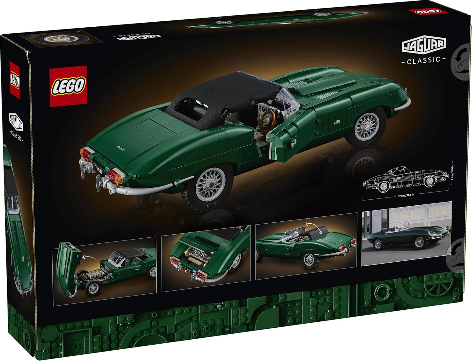 LEGO 11381 ICONS - Jaguar E-Type - Disponibile in 2/3 giorni lavorativi