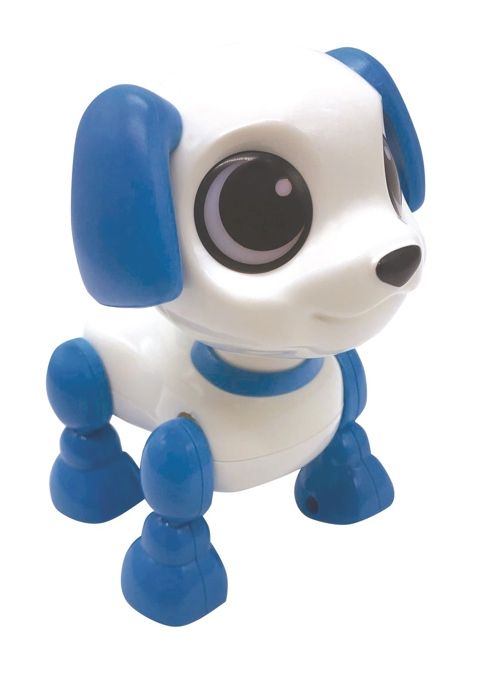 Power Puppy Mini - Cane robot con effetti luminosi e sonori, controllo con clic manuale, ripetizione - Disponibile in 3-4 giorni lavorativi