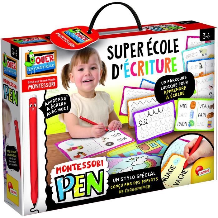 Penna ergonomica - Montessori Pen Super Writing School - LISCIANI - Disponibile in 3-4 giorni lavorativi