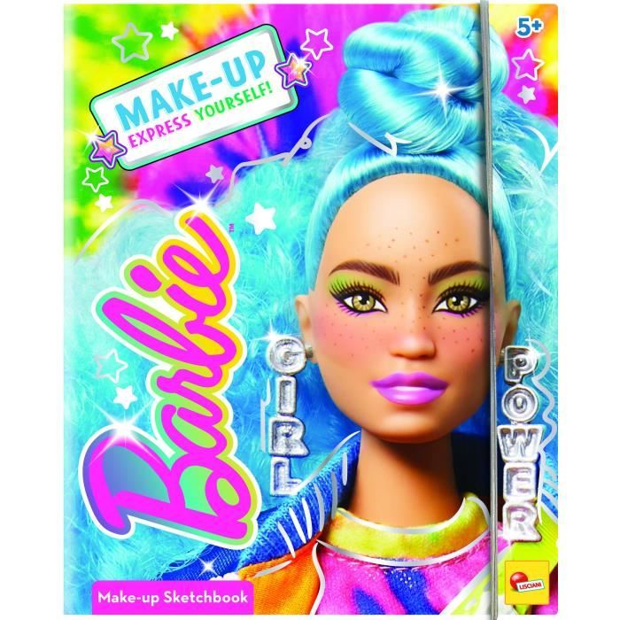 Libro per imparare ad applicare il trucco e truccarsi - Barbie sketch book make up - LISCIANI - Disponibile in 3-4 giorni lavorativi