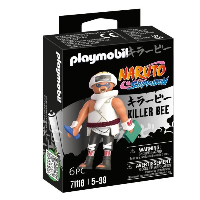 Playmobil 71116 Killer B - Naruto Shippuden - Heroes di Manga Ninja - Disponibile in 3-4 giorni lavorativi